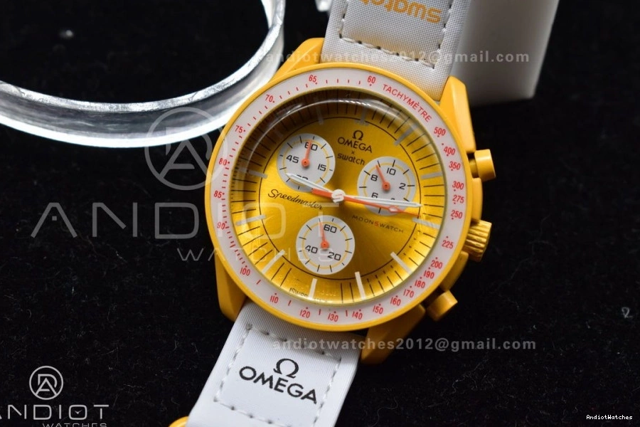 the Nylon on 1185 Quartz Omega Mission x to Swatch Bioceramic Moonwatch Attractive Sun Strap 0902